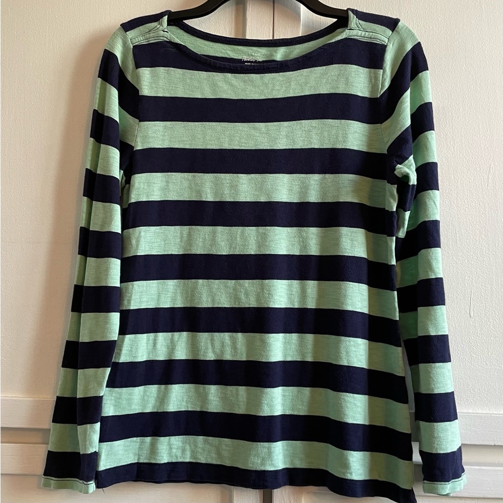 J Crew Painter Tee Long Sleeve 100% Cotton Size M - Picture 8 of 8